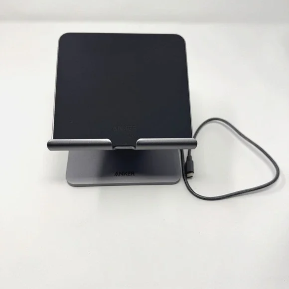 Anker 551 USB-C Hub 8-in-1 Tablet Stand HDMI SD USB 5Gbps Charger Dock Gray - Picture 5 of 13